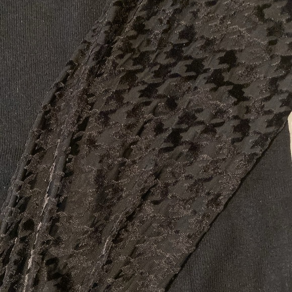 Fate Velvet Burnout Sleeve‎ Top Small Black - Picture 4 of 7